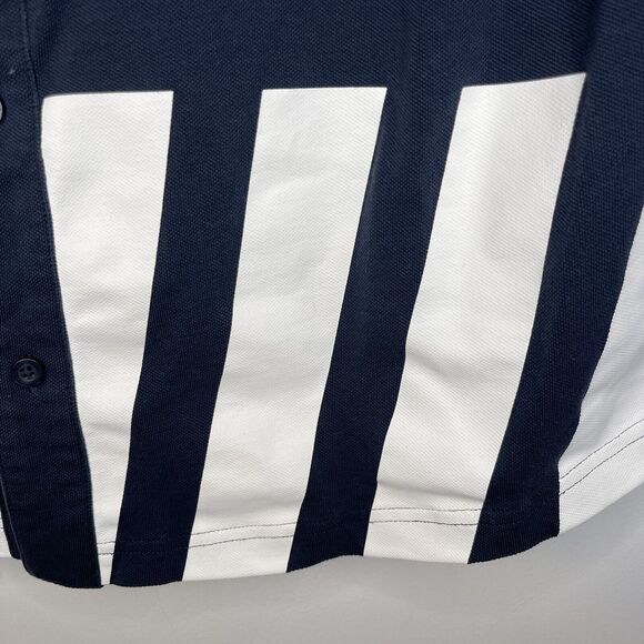 Puma Red Bull Racing Blue Button Down Baseball Jersey size large - Picture 2 of 8